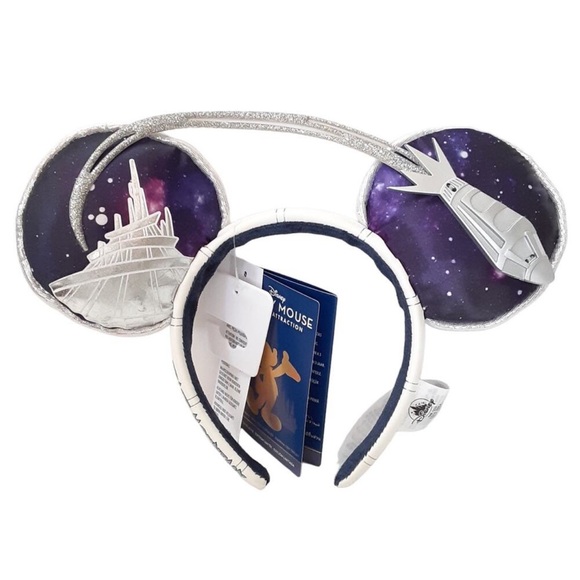 Disney Accessories - MMMA Space Mountain Ears Headband BNWT